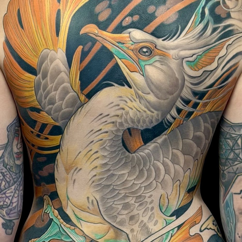 Tattoo work by Curtis Burgess